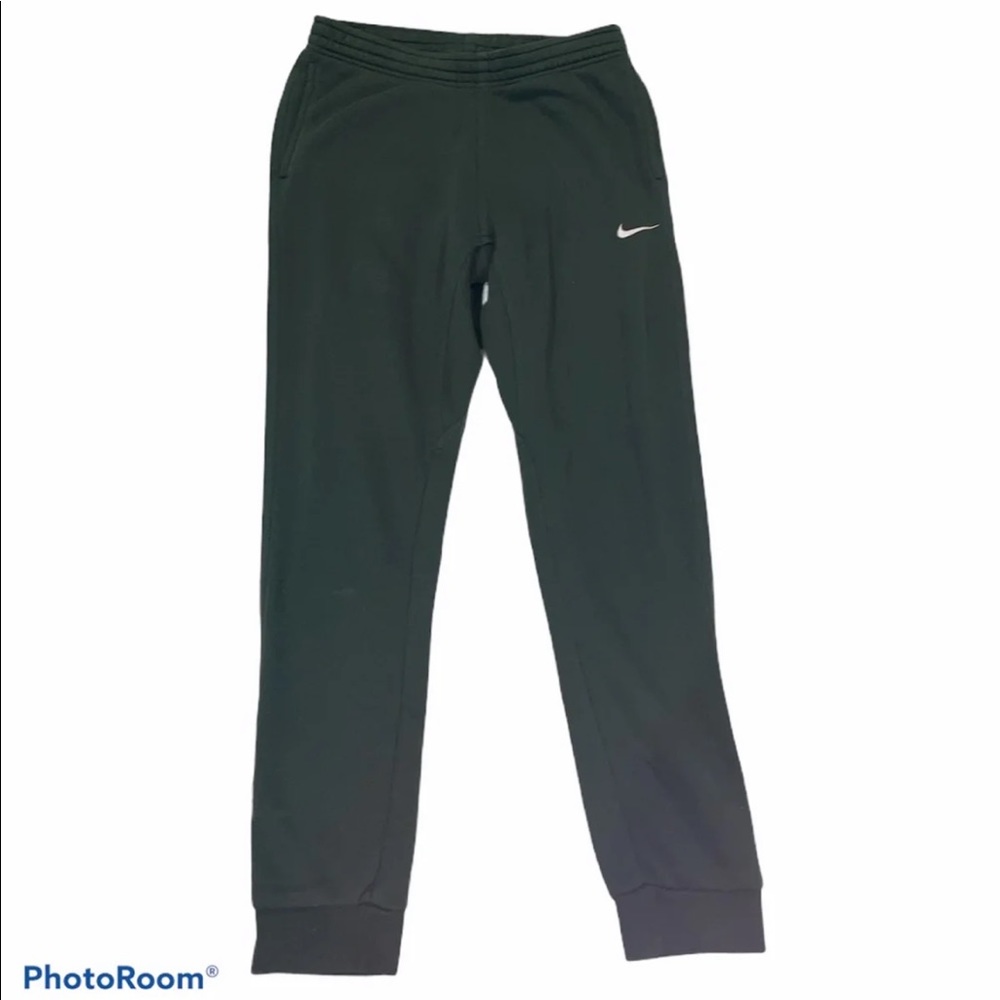 Green nike joggers